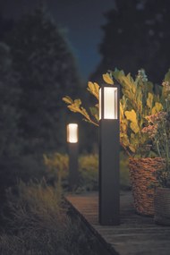 PHILIPS HUE Vonkajšia LED múdra lampa IMPRESS s funkciou RGB, 2x8W, teplá biela-studená biela, čierna, IP44