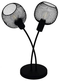 Eglo 43376 - Stolná lampa WRINGTON 1 2xE14/40W/230V