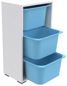 Organizér na hračky Dremonka 2 (biela + modrá). Akcia -19%. Vlastná spoľahlivá doprava až k Vám domov. 1124261