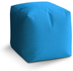 Sablio Taburet Cube Azúrová: 40x40x40 cm
