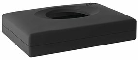 MARPLAST A58401NE Colored zásobník hygienických vreciek, 13,5 x 9,5 x 3,2 cm, ABS/čierna mat