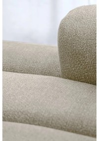 Béžová rohová pohovka (ľavý roh/s leňoškou) Shell – Miuform