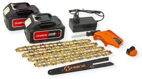 Haina akumulátorová reťazová píla s platformou MAKITA 15cm 2x batéria 3x reťaz HM6795