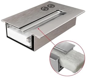 Kratki INDIA/CZARNY/TUV - BIO krb INDIA 8,5x49 cm 2,5kW čierna