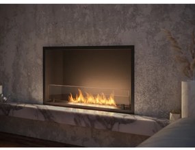 InFire - Vstavaný BIO krb 49,4x84,4 cm 3,5kW čierna