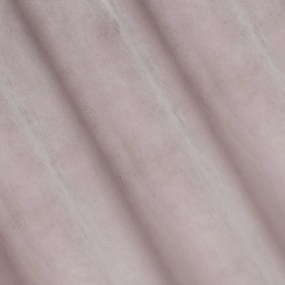 Moderný záves v púdrovej farbe so zavesením na kruhy 140 x 250 cm