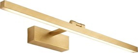 Toolight APP1865-1W, kúpeľňové LED svietidlo, 800 mm, brúsená oceľ, OSW-66021