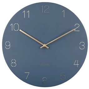 Karlsson 5762BL dizajnové nástenné hodiny, pr. 40 cm