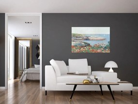 Obraz - Childe Hassam, Poppies,  Isles of Shoals, reprodukcia (90x60 cm)