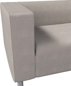Poťah na sedačku Klippan (pre 4 osoby) farba produktu béžová látka zapletaná