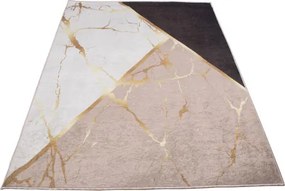 Koberec MILANO 20010-01 hnedý / zlatý