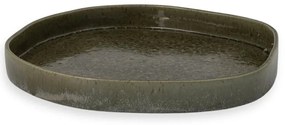 Storefactory Keramický tác Ekliden Green Ø 31 cm
