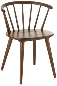 Hnedá jJídelní stoličky Armrest Vintage- 54 * 53 * 75 cm