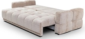 Rozkladacia pohovka Dante, béžová štruktúrovaná tkanina