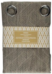 Záves na priechodkách Horus 135x250 sivá Merkury Home