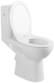 Cersanit Etiuda, WC kombi misa zvýšená pre hendikepovaných, CleanOn bez sedátka, zadný odpad, K11-0221