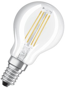 OSRAM Sada 2x LED žiarovka E14, P40, 4W, 470lm, 2700K, teplá biela
