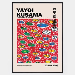 Plagát Eyes Flying in the Sky | Yayoi Kusama