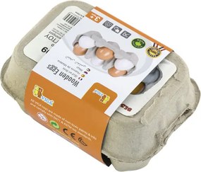 Drevené vajíčka Viga 59228 6 ks