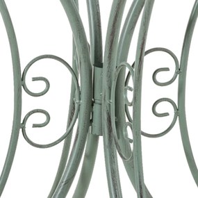 Kovový stôl GS13437402 - Zelená antik