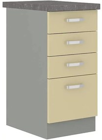 Skrinka do kuchyne Karmen 40d 4s bb