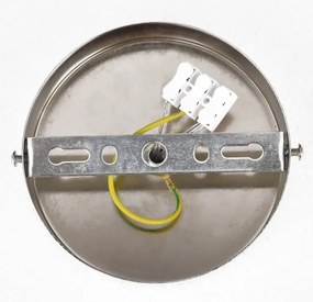 Brilagi - Prisadený luster ECLIPSE 5xE14/10W/230V pr. 38 cm strieborný