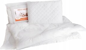 Detská perinka a prešívaný vankúš do postieľky SWEET DREAMS - 135x100 cm + 40x60 cm