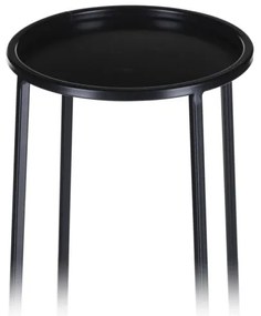 Stojan na kvety LOFT 70x24 cm čierna