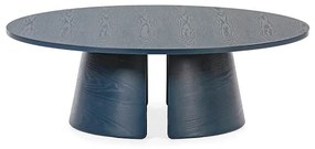 Konferenčný stolík cep modrý 110 x 110 MUZZA