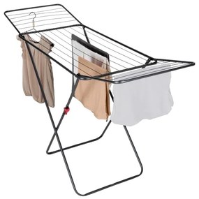 WENKO 63015100 - Sušiak na bielizeň CHAMPION 170x98 cm čierna