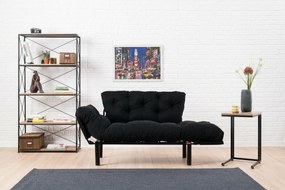 Rozkladacia pohovka Nitta Black