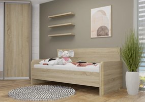 Wood Service  Jednolôžko Žanetka R bez úložného priestoru 80 x 200