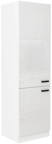 Kuchynská skrinka MIA biely lesk/biely 60dk-210 2f