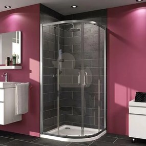 Sprchový kút čtvrtkruh 80x80 cm Hüppe Next 140603.069.322, 1 ks