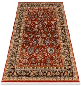 Koberec KESHAN Fredzle, Ornament, ramka orientálny 7573/53577 bordo / granát