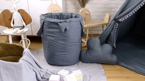 Detský stan TEEPEE (TÍPÍ) SUPERIOR s doplnkami - GRAFITOVÝ