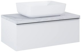 Elita Look, umývadlová skrinka 80x45 cm 1S PDW, biela matná, ELT-167594