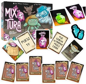 KIK MUDUKO MixTura Goblini útočia na magické laboratórium párty hra 8+