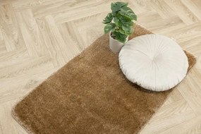 Kúpeľňový koberček Malmo tmavobéžový