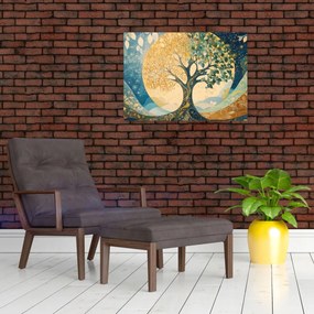 Obraz – Strom života v mesiaci (70x50 cm)