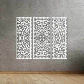 Mandala drevená viacdielna dekorácia na stenu | Moderný dizajn SENTOP HDF0514-A-akcia20