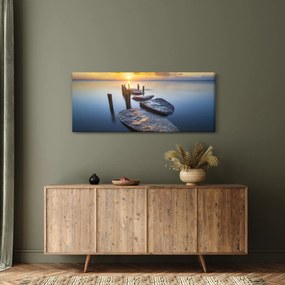 Obraz - Kamenné mólo (120x50 cm)