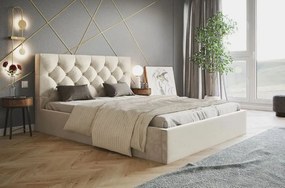 Čalúnená manželská posteľ LAWSON 160 x 200