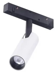 LED svietidlo do lišty Alfa Niko Track Magnetic 7W 3000K biele/Bk