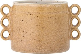 Kameninový ručne maľovaný obal na kvetináč ø 15 cm Souri – Bloomingville