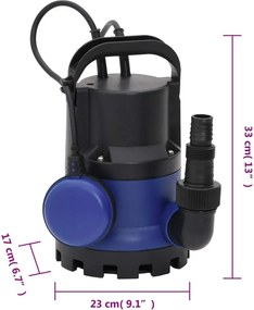 Elektrické ponorné kalové čerpadlo do záhrady 400 W