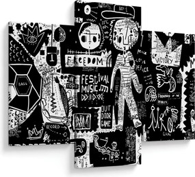 Obraz - Graffiti (90x60 cm)