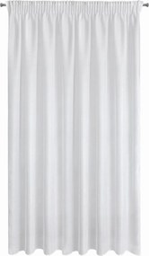 ZÁCLONA NA PÁSKE REBECCA 300X270 CM BIELA