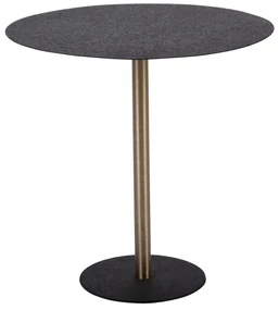 Kovový okrúhly odkladací stolík ø 40 cm Dex – Leitmotiv