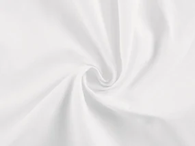 Biante Štvorcový bavlnený keprový obrus KEP-001 Biely 110x110 cm